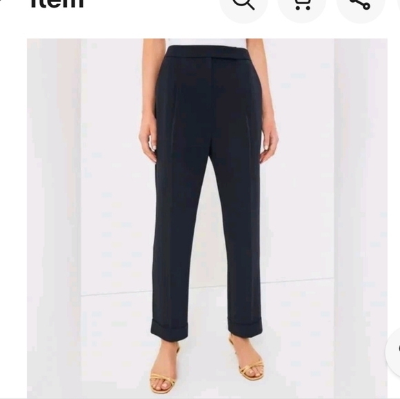 Tuckernuck Pants - Tuckernuck Duncan Pleated Navy Dress Pants In Size 10